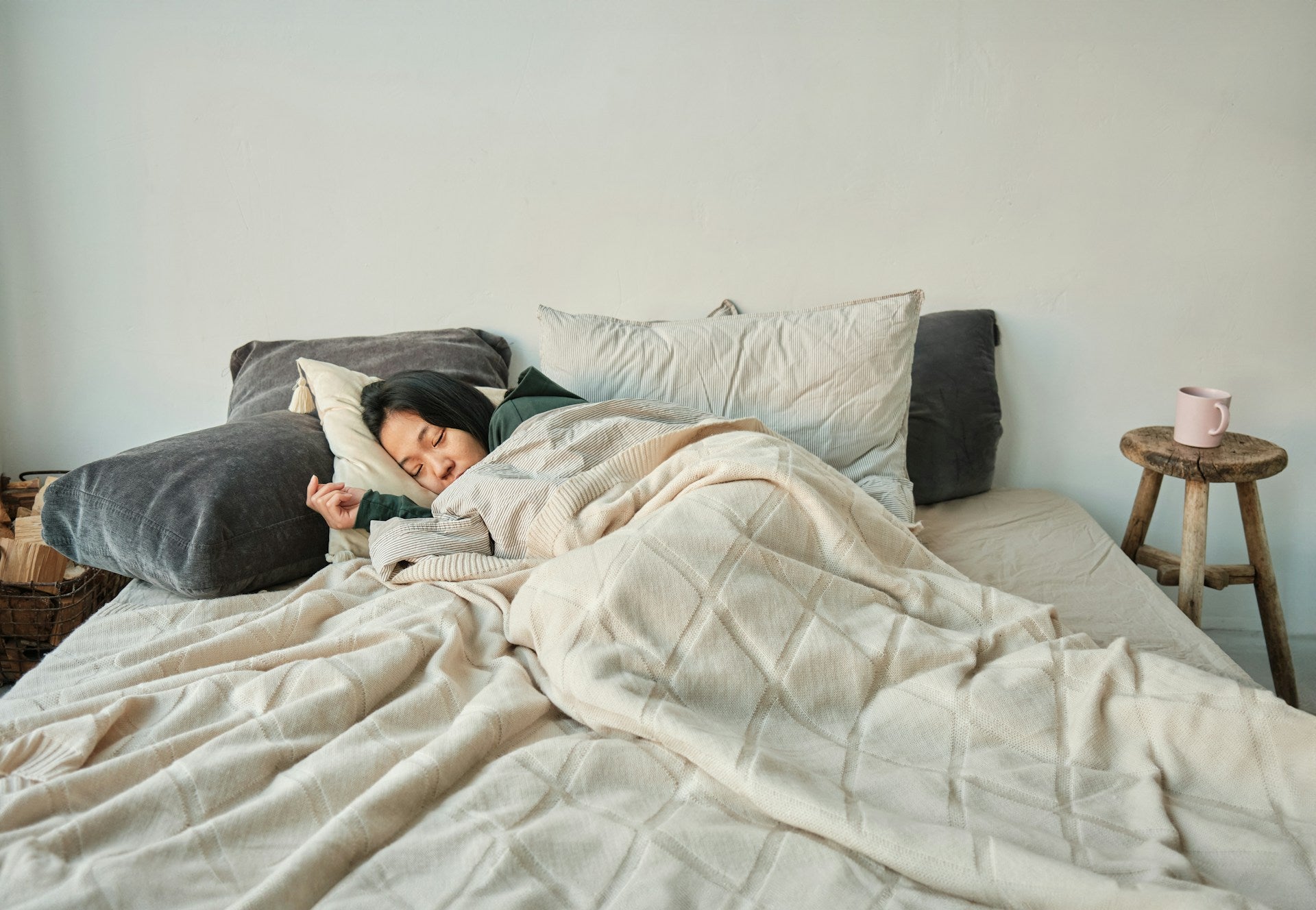 person sleeping