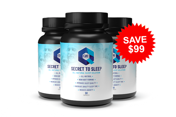 QE Strong Secret to Sleep Supplement