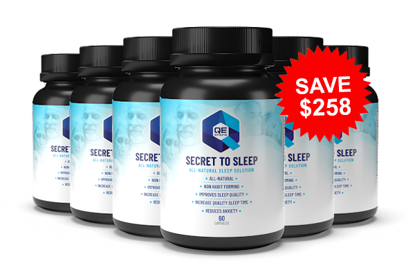 QE Strong Secret to Sleep Supplement