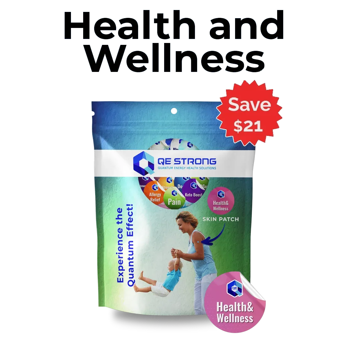 QE Strong Health & Wellness Skin Patches