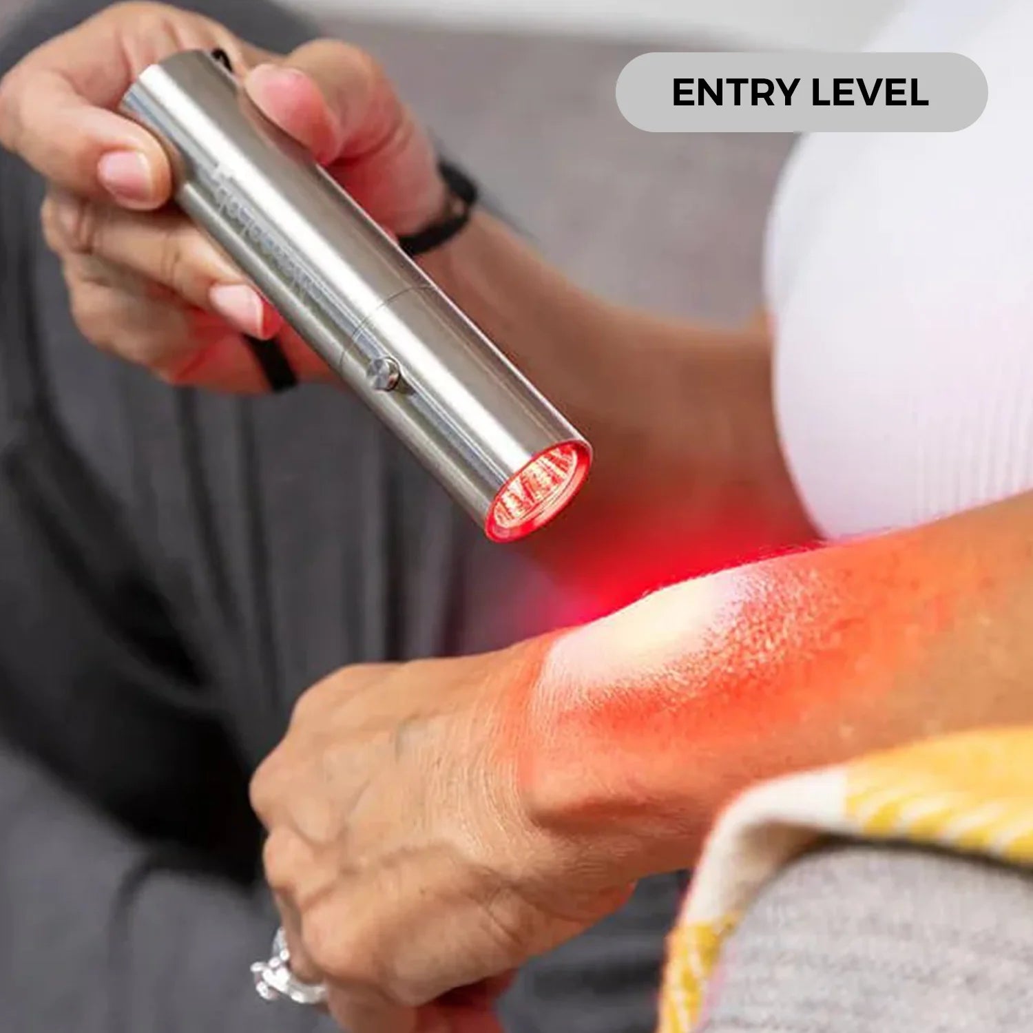 Red Light Therapy Wand + Sample Pain Relief Patches