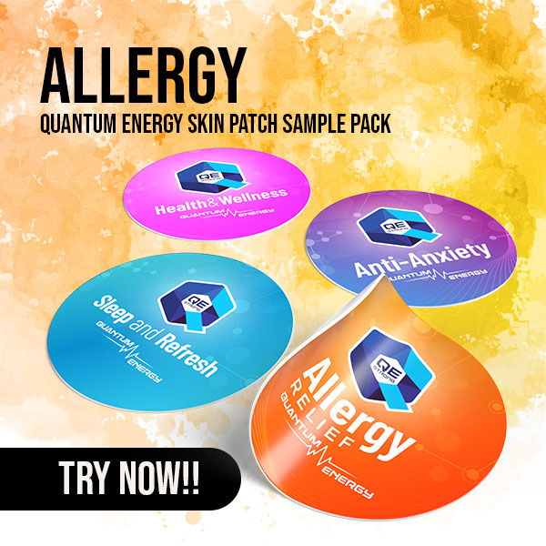 Allergy Relief Quantum Energy Skin Patch Sample Pack