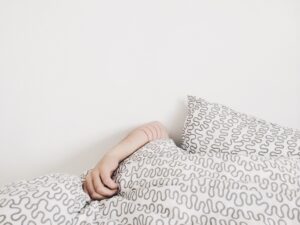 person sleeping