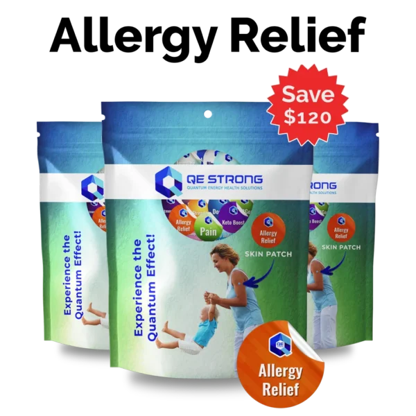 QE Allergy Relief Skin Patches 3 Packs (Promo)