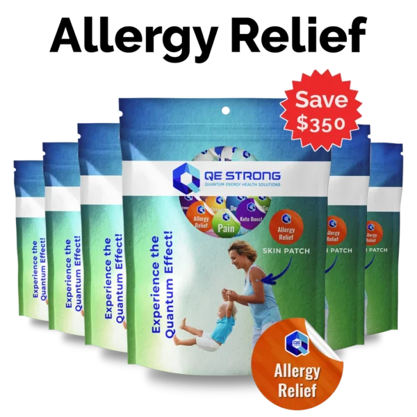 QE Allergy Relief Skin Patches 6 Packs (Promo)