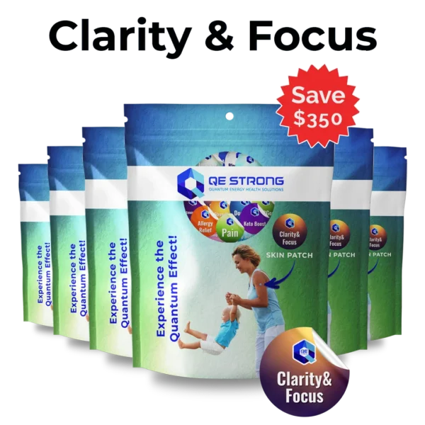 QE Clarity & Focus Skin Patches 6 Packs (Promo)
