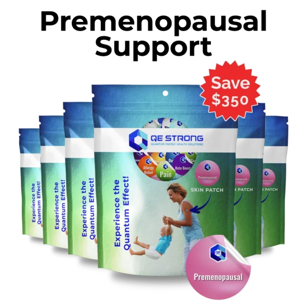 QE Premenopausal Support Skin Patches 6 Packs (Promo)
